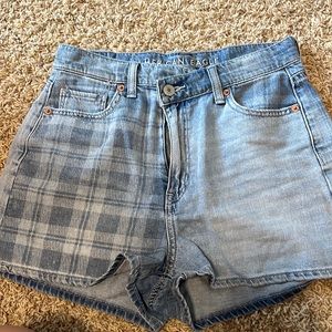 American Eagle Highest Rise Mom Shorts 3”